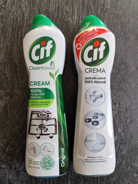 Bontatlan 500 ml-es Cif folyékony súrolószer. Darabár.