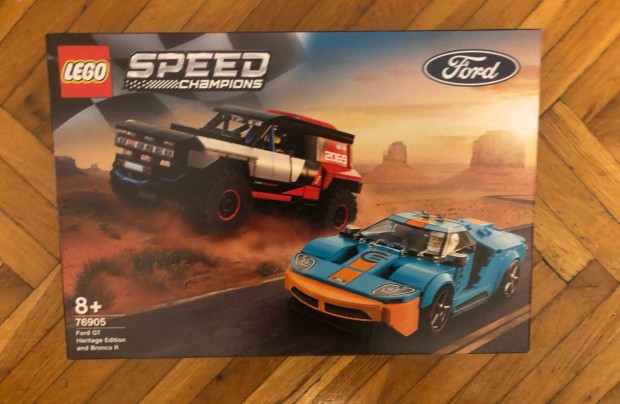 Bontatlan 76905 LEGO Speed Champions - Ford GT Heritage Edition