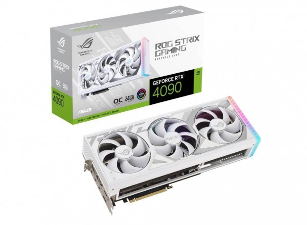 Bontatlan Asus ROG Strix Geforce Rtx 4090 24GB White OC Gddr6X Dlss3
