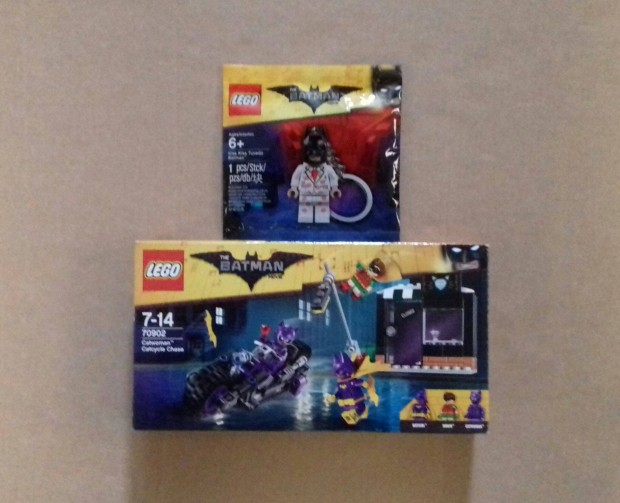 Bontatlan Batman LEGO 70902 Macskan motoros hajsza + 5004928 Fox.rba