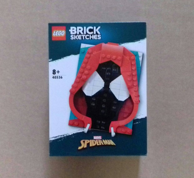 Bontatlan Brick Sketches LEGO 40536 Spider-man Miles Morales Pkember