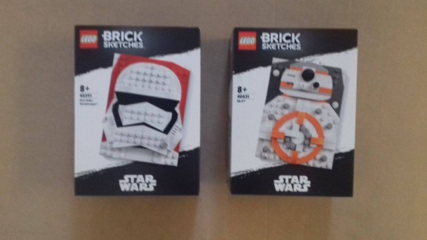 Bontatlan Brick Sketches LEGO Star Wars 40391 + 40431 BB-8 Fox.az rba