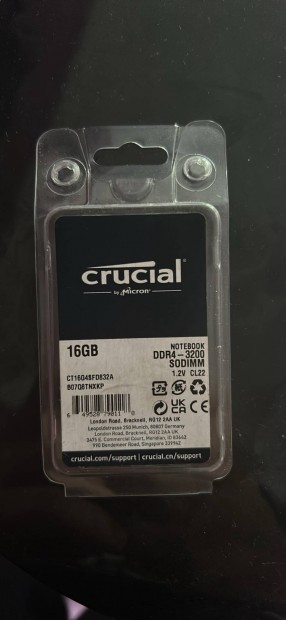 Bontatlan Crucial 16gb DDR4 - 3200 Sodimm