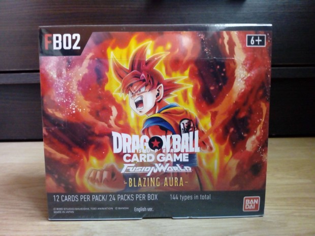 Bontatlan Dragon Ball Fusion World FB02 Blazing Aura display