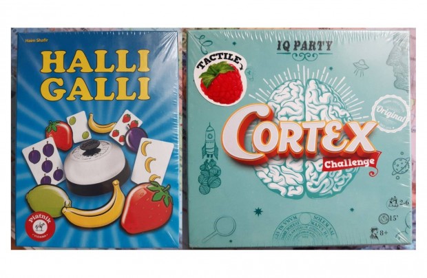 Bontatlan Halli Galli és Cortex Challenge társasjátékok
