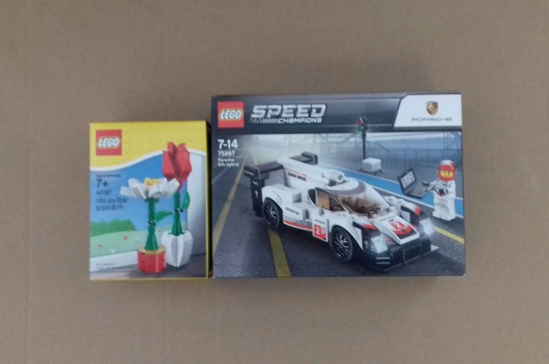 Bontatlan LEGO 40187 Virgok + Speed Champions 75887 Porsche 919 Foxr