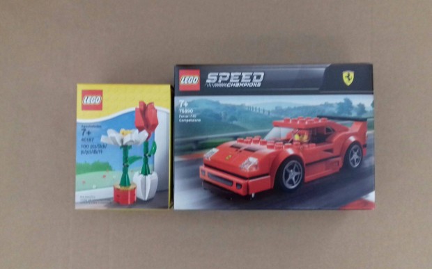 Bontatlan LEGO 40187 Virgok + Speed Champions 75890 Ferrari F40 Foxr