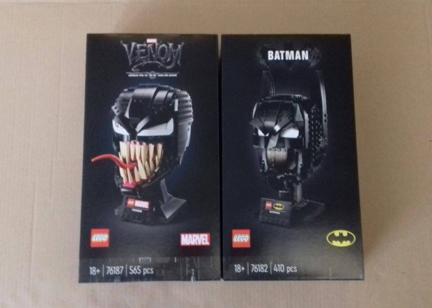 Bontatlan LEGO 76182 Batman csuklya + Marvel 76187 Venom Fox.az rban