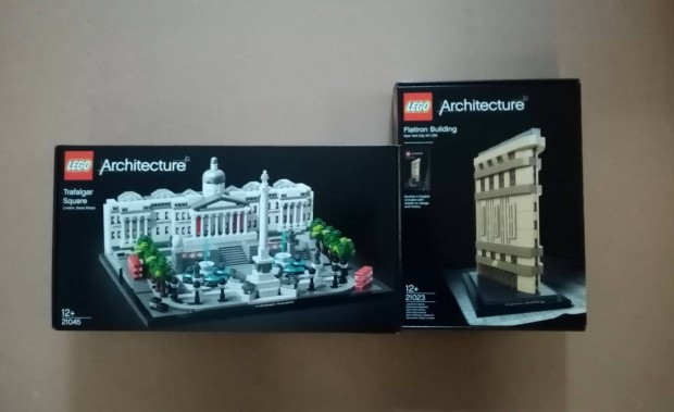 Bontatlan LEGO Architecture 21023 Flatiron + 21045 Trafalgar Fox.rban