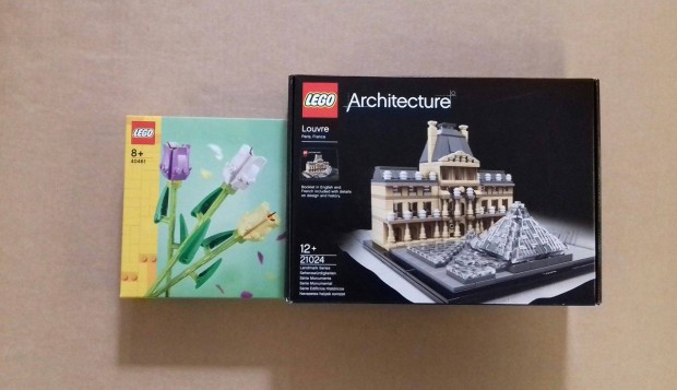 Bontatlan LEGO Architecture 21024 Louvre + 40461 Tulipnok Fox.az rba