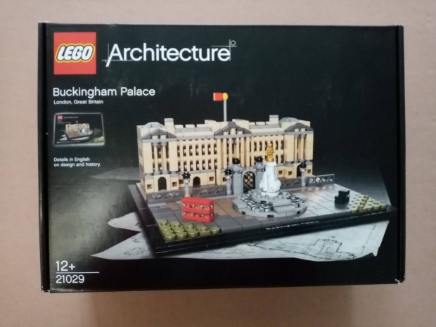 Bontatlan LEGO Architecture 21029 Buckingham palota. Creator City utn