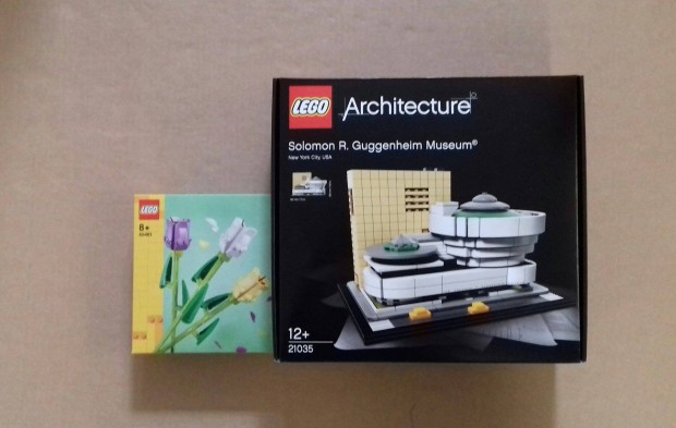 Bontatlan LEGO Architecture 21035 Solomon mzeum + 40461 Tulipn Foxr