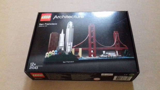 Bontatlan LEGO Architecture 21043 San Francisco -kis hiba Utnvt GLS