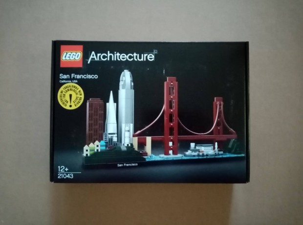 Bontatlan LEGO Architecture 21043 San Francisco kis kops.utnvt GLS