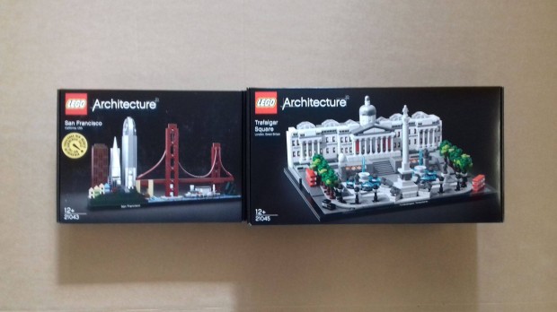 Bontatlan LEGO Architecture 21043 San Francisco kopssal + 21045 Foxr