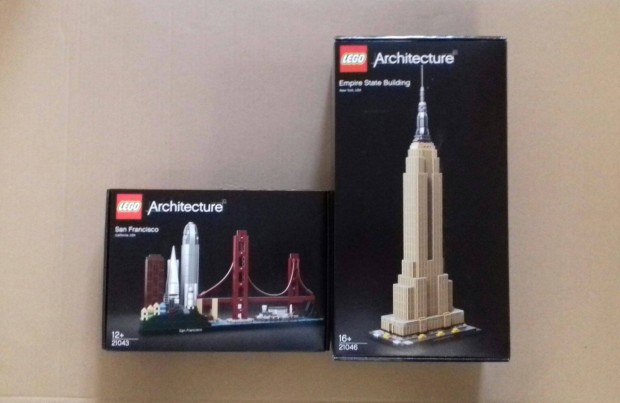 Bontatlan LEGO Architecture 21043 San Francisco kopssal + 21046 Foxr