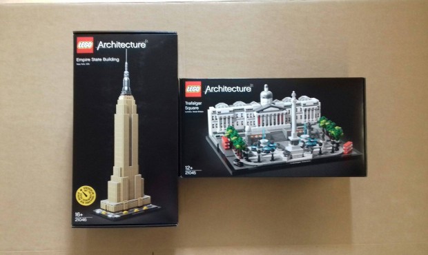 Bontatlan LEGO Architecture 21045 Trafalgar + 21046 Empire Fox.azrban