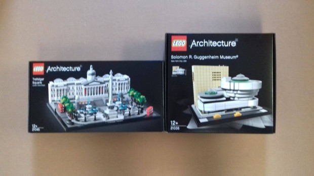 Bontatlan LEGO Architecture 21045 Trafalgar tr + 21035 Mzeum Foxrba