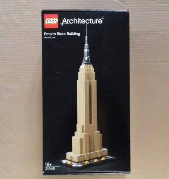 Bontatlan LEGO Architecture 21046 Empire State Building. Foxpost azrb