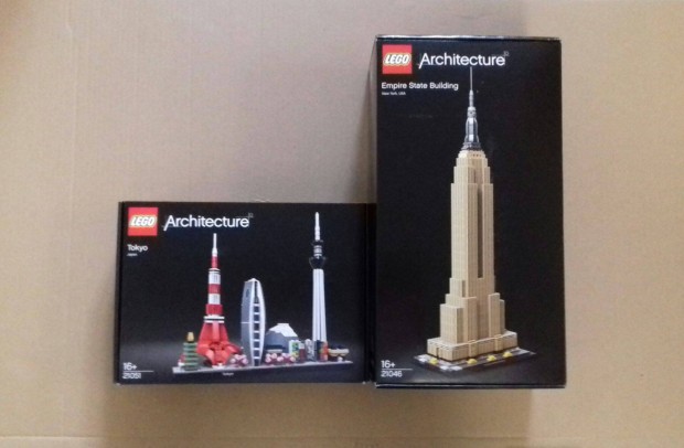 Bontatlan LEGO Architecture 21046 Empire State + 21051 Tokyo Fox.azrb