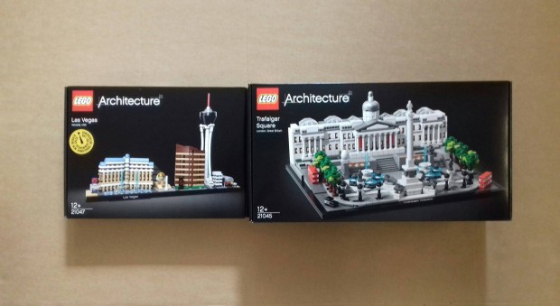 Bontatlan LEGO Architecture 21047 Las Vegas + 21045 Trafalgar Fox.rba