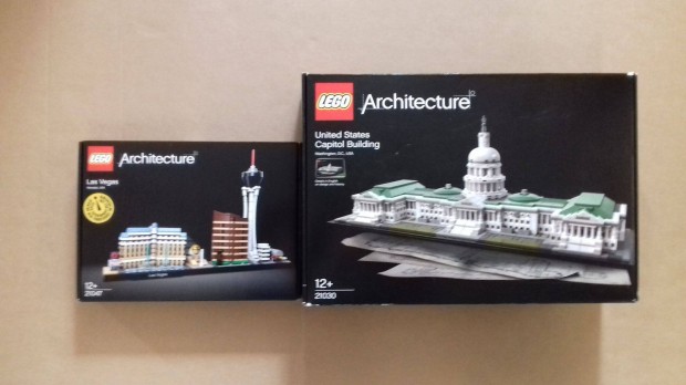 Bontatlan LEGO Architecture 21047 Vegas + 21030 Srlssel Fox.az rba