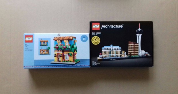 Bontatlan LEGO Architecture 21047 Vegas + 40583 Hzak a vilgbl Foxr