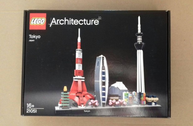 Bontatlan LEGO Architecture 21051 Tokyo. Creator City utnvt GLS Foxp