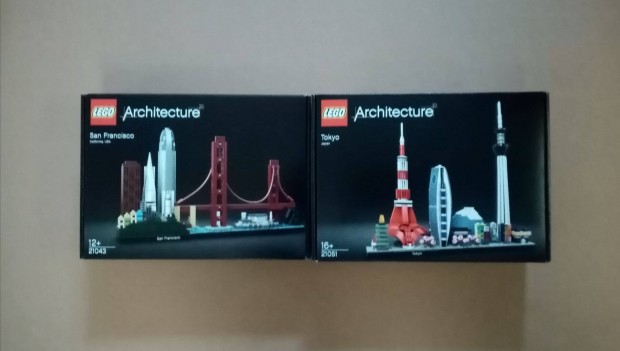 Bontatlan LEGO Architecture 21051 Tokyo + 21043 hibtlan doboz. Fox.r