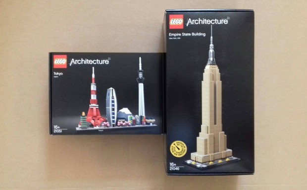 Bontatlan LEGO Architecture 21051 Tokyo + 21046 Empire Fox.rba