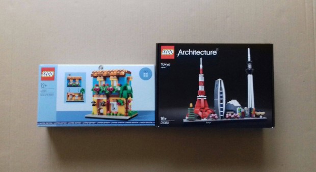 Bontatlan LEGO Architecture 21051 Tokyo + 40583 Hzak a nagyvilg Fox