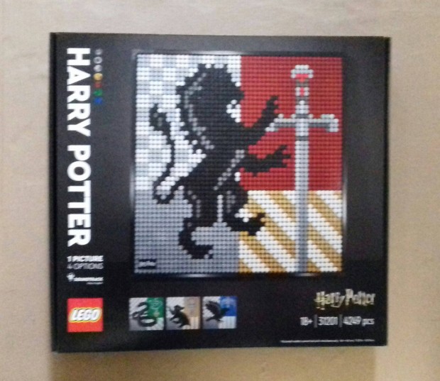 Bontatlan LEGO Art 31201 Harry Potter Hogwarts Crests Fox.az rban