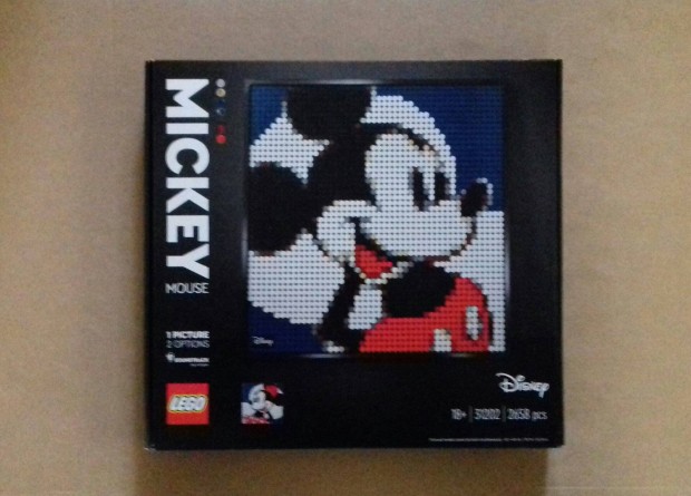 Bontatlan LEGO Art 31202 Disney's Mickey Mouse. Disney Creator utnvt