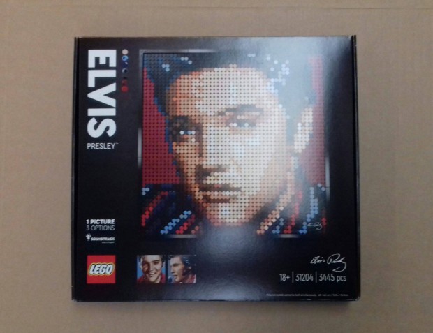 Bontatlan LEGO Art 31204 Elvis Presley a kirly Creator City Junior Fo