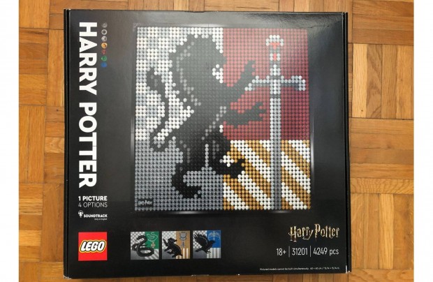 Bontatlan LEGO Art Harry Potter 31201 Hogwarts cmerek