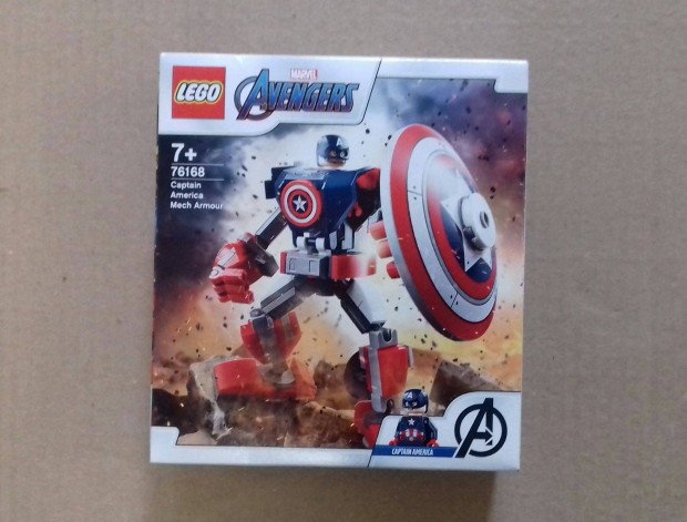 Bontatlan LEGO Avengers 76168 Amerika kapitny pnclozott robotban ut