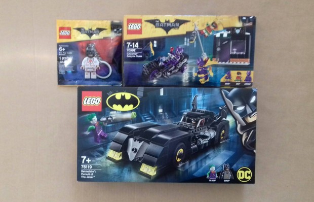 Bontatlan LEGO Batman 76119 Batmobile + 70902 5004928 Kulcstart Foxr