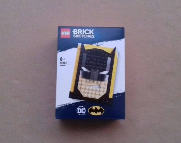 Bontatlan LEGO Brick Sketches 40386 Batman, Super Heroes Marvel utnv