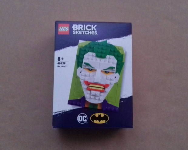 Bontatlan LEGO Brick Sketches 40428 The Joker. Batman Super Heroes ut