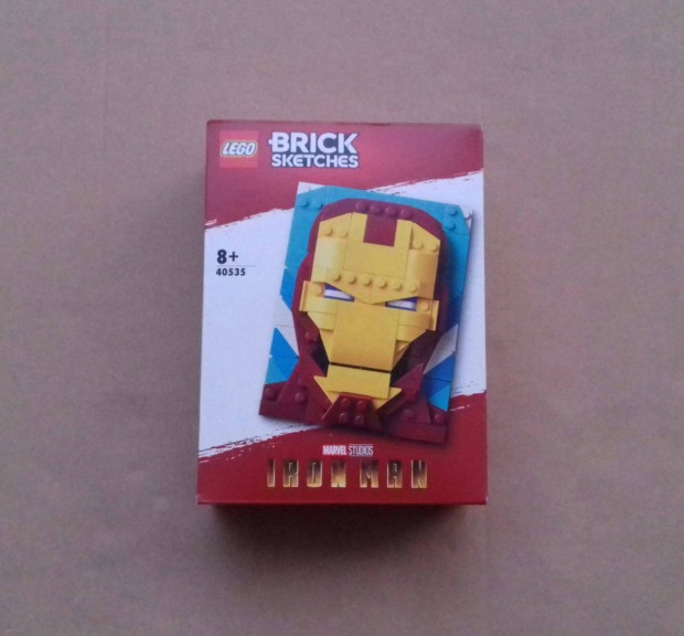 Bontatlan LEGO Brick Sketches 40535 Ironman Vasember. Batman utnvt G