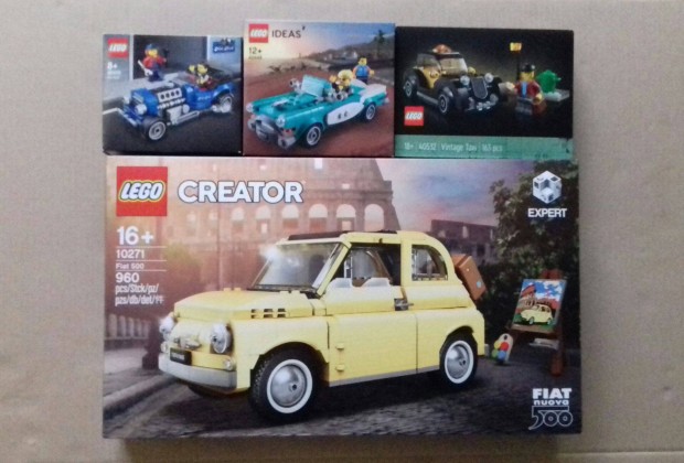 Bontatlan LEGO Creator 10271 + 40409 + 40448 Vetern + 40532 Fox.rban