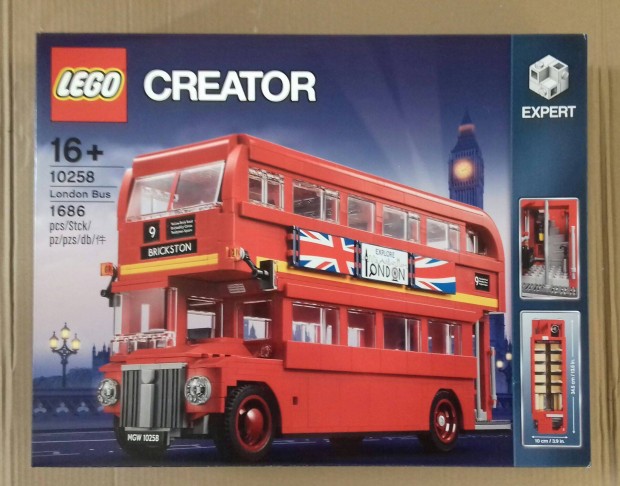 Bontatlan LEGO Creator Expert 10258 London Bus. City Ideas Friends ut