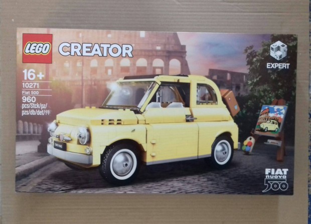 Bontatlan LEGO Creator Expert 10271 Fiat 500 City Technic Friends Fox