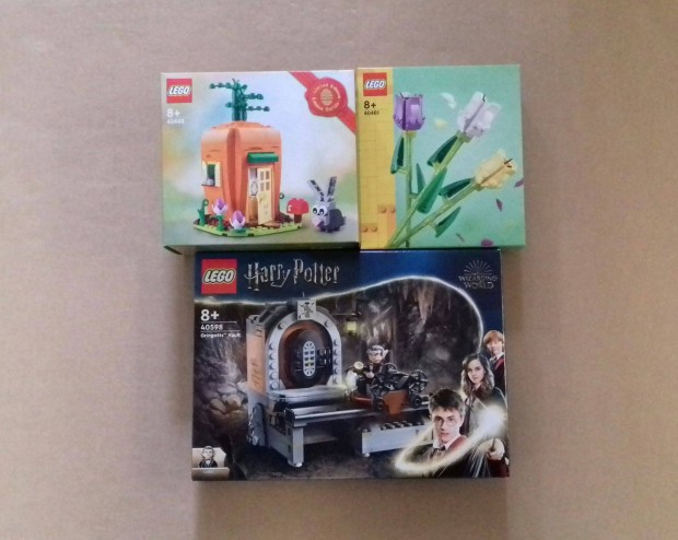 Bontatlan LEGO Harry Potter 40598 Gringotts széf + 40449 + 40461 Foxár