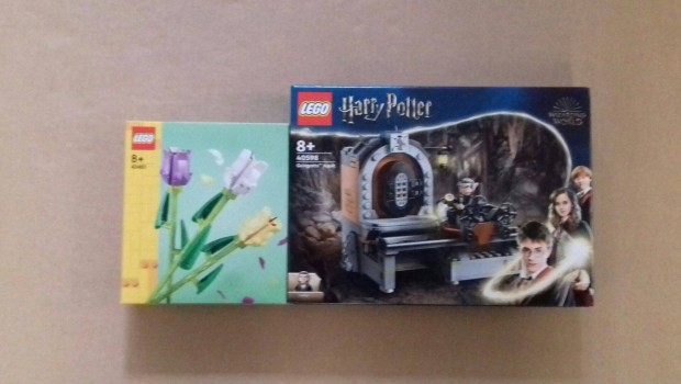 Bontatlan LEGO Harry Potter 40598 Gringotts szf + 40461 Tulipnok Fox