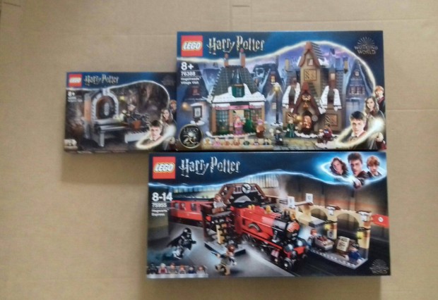 Bontatlan LEGO Harry Potter 40598 Gringotts szf + 75955 + 76388 Foxr