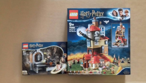 Bontatlan LEGO Harry Potter 40598 Gringotts szf + 75980 Tmads Foxr