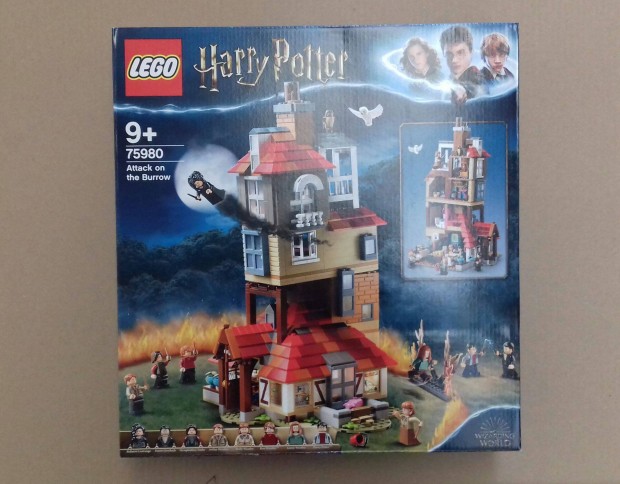 Bontatlan LEGO Harry Potter 75980 Attack on The Burrow. Foxpost azrba