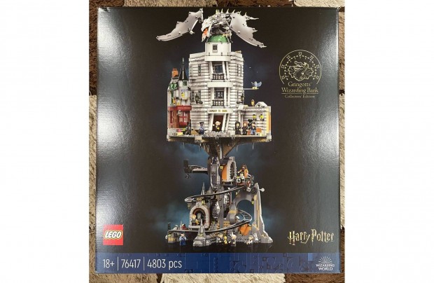 Bontatlan LEGO Harry Potter 76412 Gringotts a varzslk bankja