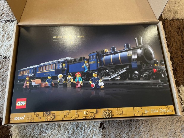 Bontatlan LEGO Ideas 21344 Az Orient expressz vonat